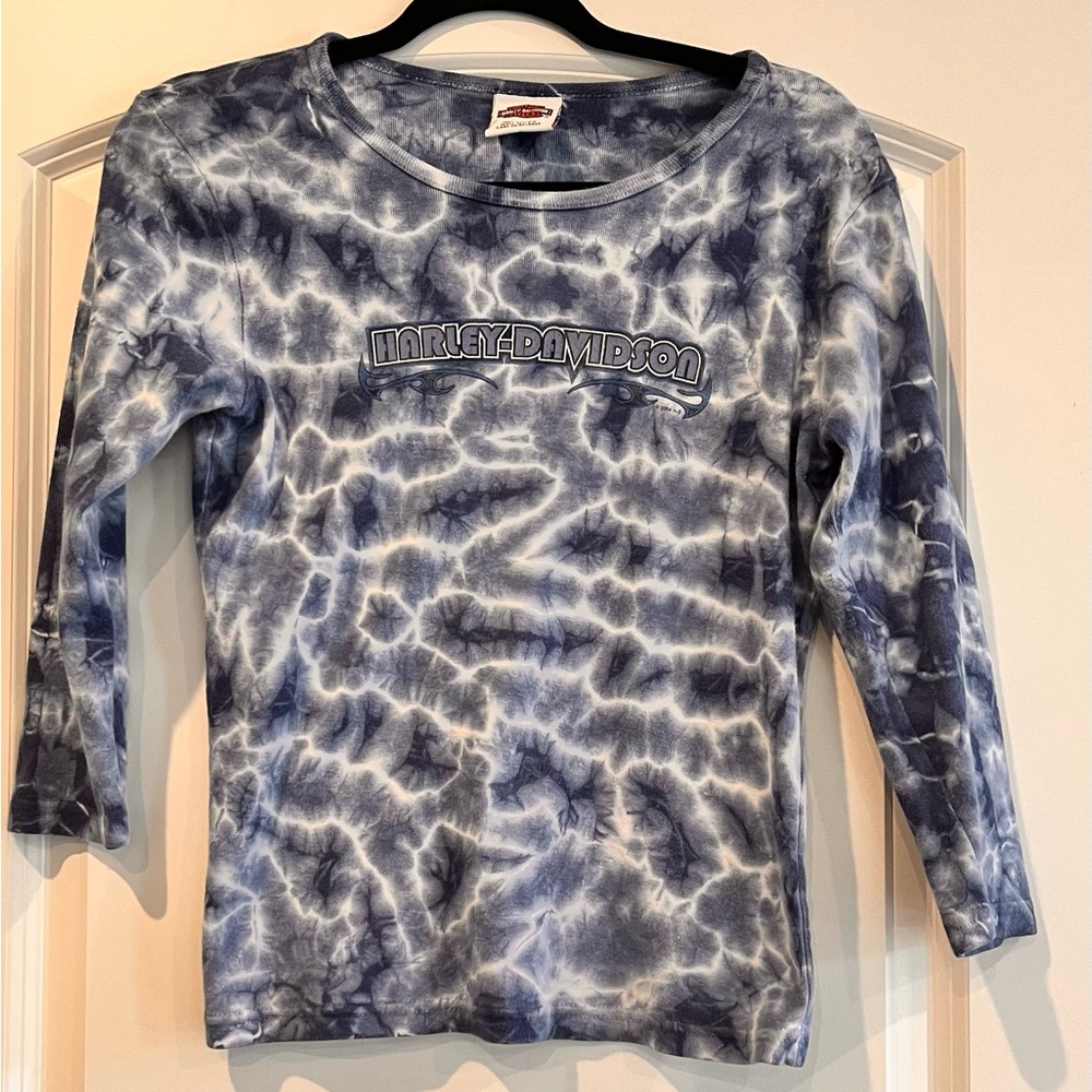 Harley Davidson Women’s Tie‎ Dye Shirt Fort Wayne Indiana